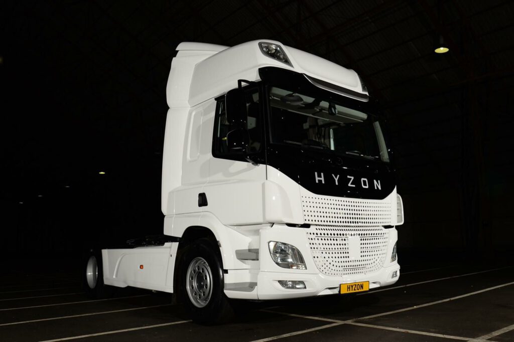 Hyzon Motors truck liquid hydrogen fuel