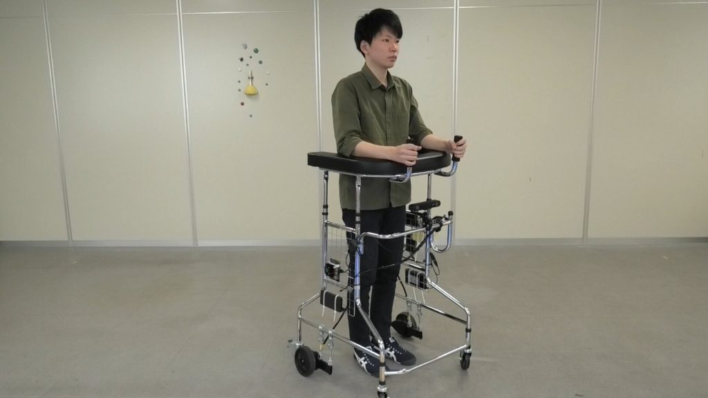 An autonomous forearm-supported walker to assist patients in nursing facilities