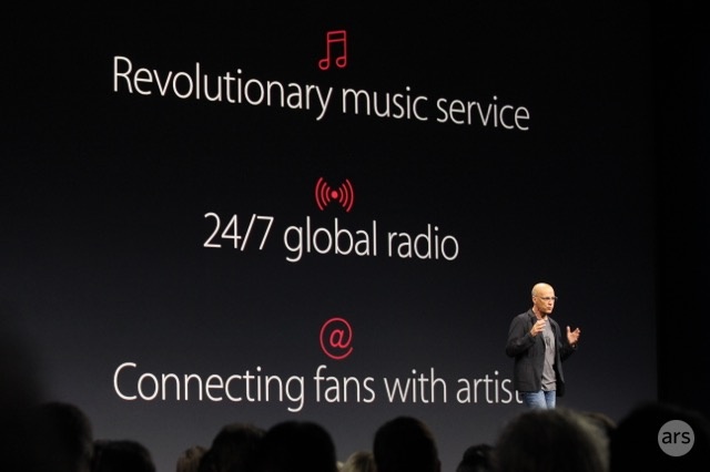 Jimmy Iovine announces Apple Music in 2015.